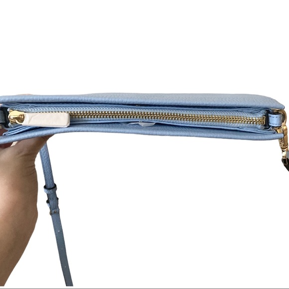 NWT Michael Kors Blue Jet Set Travel Crossbody - Picture 5 of 13